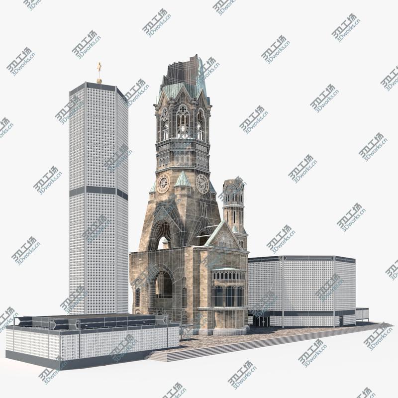 images/goods_img/2021040162/3D Kaiser Wilhelm Memorial Church Berlin Germany/2.jpg